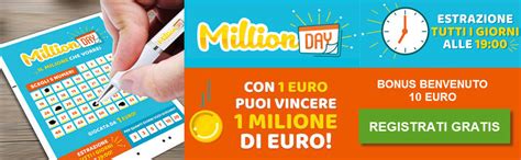 italy million day 2018|Archivio completo MillionDay del 2018 .